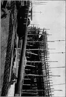 An illustration from A practical course in wooden boat and ship building, the fundamental principles and practical methods described in detail, especially written for carpenters and other woodworkers who desire to engage in boat or ship building, and as a textbook for schools (1918)