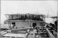 An illustration from A practical course in wooden boat and ship building, the fundamental principles and practical methods described in detail, especially written for carpenters and other woodworkers who desire to engage in boat or ship building, and as a textbook for schools (1918)
