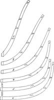 An illustration from A practical course in wooden boat and ship building, the fundamental principles and practical methods described in detail, especially written for carpenters and other woodworkers who desire to engage in boat or ship building, and as a textbook for schools (1918)
