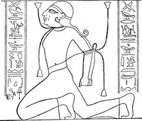 An illustration from The Hittites (1920)