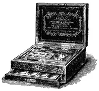An illustration from The principles of colouring in painting (1885)