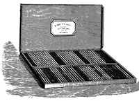 An illustration from The theory of colouring: being an analysis of the principles of contrast and harmony in the arrangement of colours, with their application to the study of nature, and hints on the composition of pictures, etc (1872)