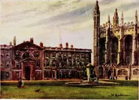 Picture 6 of 20 from Cambridge water-colours (1916), leaf 16