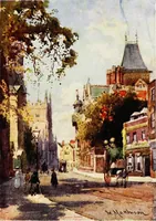 An illustration from Cambridge water-colours (1916)