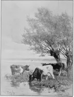 An illustration from Dutch painters of the nineteenth century. With biographical notices (1898)