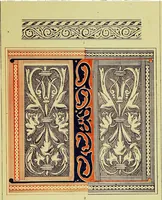 An illustration from The art of illuminating as practised in Europe from the earliest times (1860)