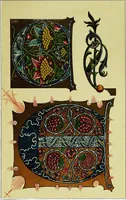 An illustration from The art of illuminating as practised in Europe from the earliest times (1860)