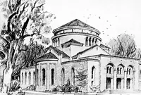 An illustration from The planning of Christian Science church edifices (1916)