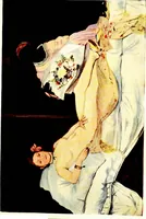 An illustration from Six centuries of painting (1914)