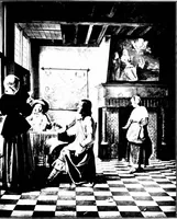 An illustration from Stories of the Flemish & Dutch artists, from the time of the Van Eycks to the end of the seventeenth century (1908)