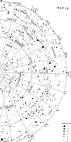 An illustration from A star atlas and telescopic handbook (epoch 1920) for students and amateurs, covering the whole star sphere, and showing over 7000 stars, nebulæ, and clusters; with short descriptive lists of objects suitable for small telescopes; (1910)