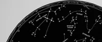 An illustration from Half-hours with the stars. A plain and easy guide to the knowledge of the constellations. Showing in twelve maps, the position for the United States of the principal star groups night after night, throughout the year, with introduction and a separate explanation of each map. True for every year (1887)