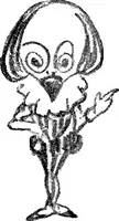 An illustration from Confessions of a caricaturist (1917)