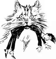 An illustration from Confessions of a caricaturist (1917)