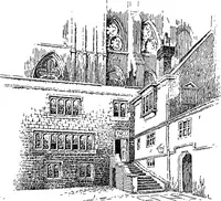 An illustration from Famous houses and literary shrines of London (1912)