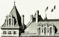 An illustration from The American flag. New York state educational department, sixth annual report--supplemental volume: (1910)