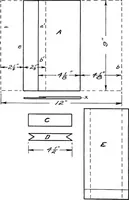 An illustration from Paper and cardboard construction. An analysis of the scope of paper and cardboard construction for primary grades of public schools ... Book problems, box problems, card problems, envelope problems (1916)