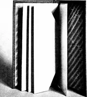 An illustration from Paper and cardboard construction. An analysis of the scope of paper and cardboard construction for primary grades of public schools ... Book problems, box problems, card problems, envelope problems (1916)