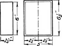 An illustration from Paper and cardboard construction. An analysis of the scope of paper and cardboard construction for primary grades of public schools ... Book problems, box problems, card problems, envelope problems (1916)