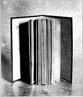 An illustration from Paper and cardboard construction. An analysis of the scope of paper and cardboard construction for primary grades of public schools ... Book problems, box problems, card problems, envelope problems (1916)
