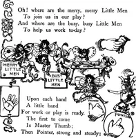 Picture 4 of 91 from Finger plays for nursery and kindergarten (1921), leaf 15