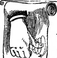 An illustration from Finger plays for nursery and kindergarten (1921)