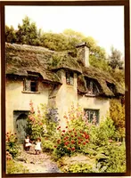 An illustration from The cottages and the village life of rural England (1912)