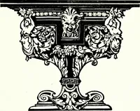 An illustration from The book of decorative furniture, its form, colour, & history (1911)