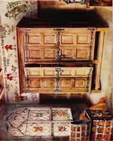 An illustration from The book of decorative furniture, its form, colour, & history (1911)