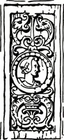 An illustration from The book of decorative furniture, its form, colour, & history (1911)