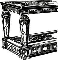 Picture 89 of 375 from The book of decorative furniture, its form, colour, & history (1911), leaf 132