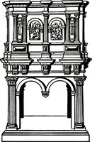 An illustration from The book of decorative furniture, its form, colour, & history (1911)
