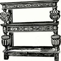 An illustration from The book of decorative furniture, its form, colour, & history (1911)