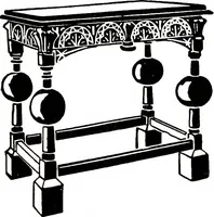 Picture 102 of 375 from The book of decorative furniture, its form, colour, & history (1911), leaf 148