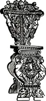 An illustration from The book of decorative furniture, its form, colour, & history (1911)