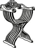 An illustration from The book of decorative furniture, its form, colour, & history (1911)