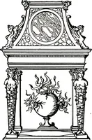 An illustration from The book of decorative furniture, its form, colour, & history (1911)