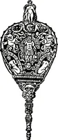 An illustration from The book of decorative furniture, its form, colour, & history (1911)
