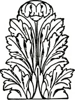 An illustration from The book of decorative furniture, its form, colour, & history (1911)