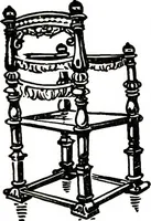 Picture 140 of 375 from The book of decorative furniture, its form, colour, & history (1911), leaf 198