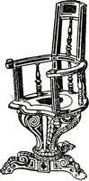 An illustration from The book of decorative furniture, its form, colour, & history (1911)
