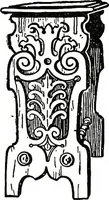 An illustration from The book of decorative furniture, its form, colour, & history (1911)
