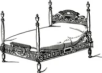An illustration from The book of decorative furniture, its form, colour, & history (1911)
