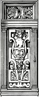 An illustration from The book of decorative furniture, its form, colour, & history (1911)