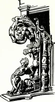 An illustration from The book of decorative furniture, its form, colour, & history (1911)