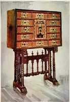 An illustration from The book of decorative furniture, its form, colour, & history (1911)