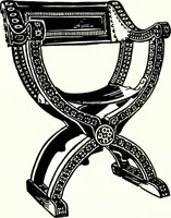 An illustration from The book of decorative furniture, its form, colour, & history (1911)