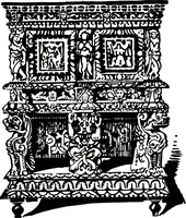 Picture 187 of 375 from The book of decorative furniture, its form, colour, & history (1911), leaf 248