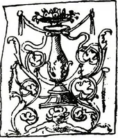 An illustration from The book of decorative furniture, its form, colour, & history (1911)