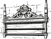 An illustration from The book of decorative furniture, its form, colour, & history (1911)